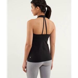 Lululemon Open Soul Vintage Black Tank Top Women's‎ 6